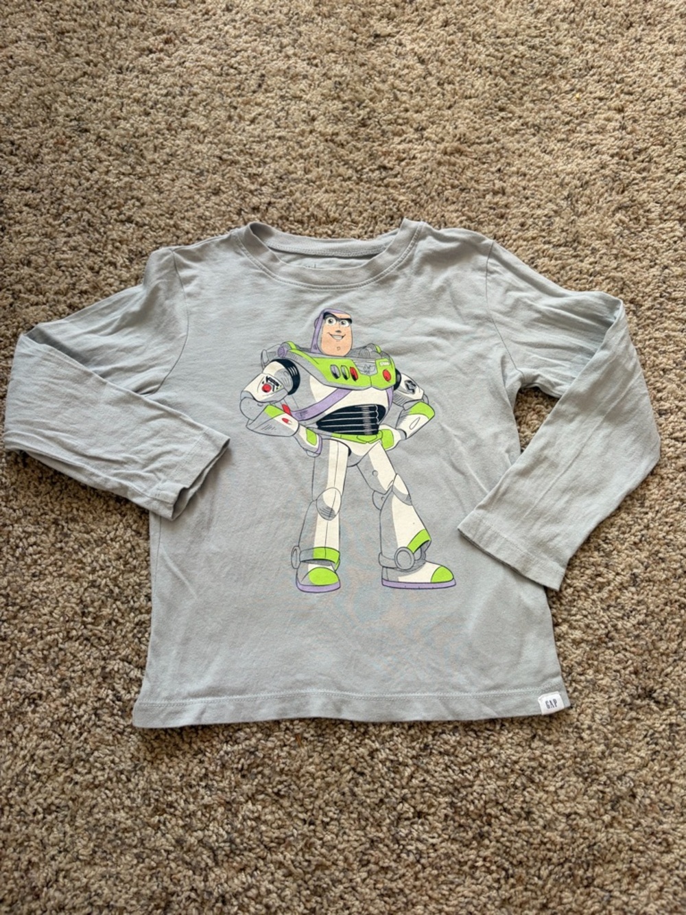 Licensed Buzz Lightyear Kids Long-Sleeve Shirt